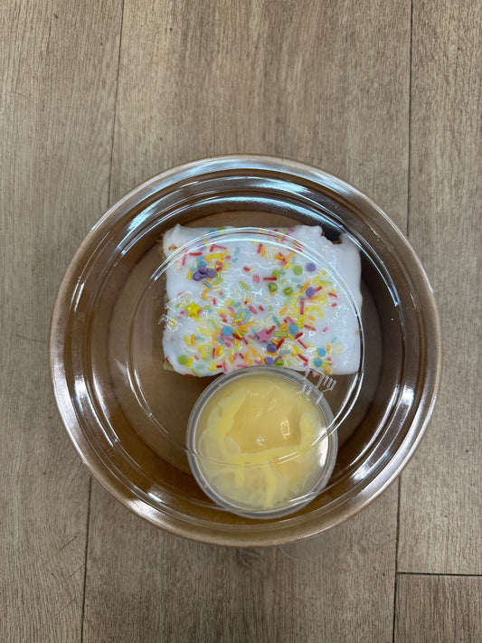 Death by Fudge Old School Cake with Custard