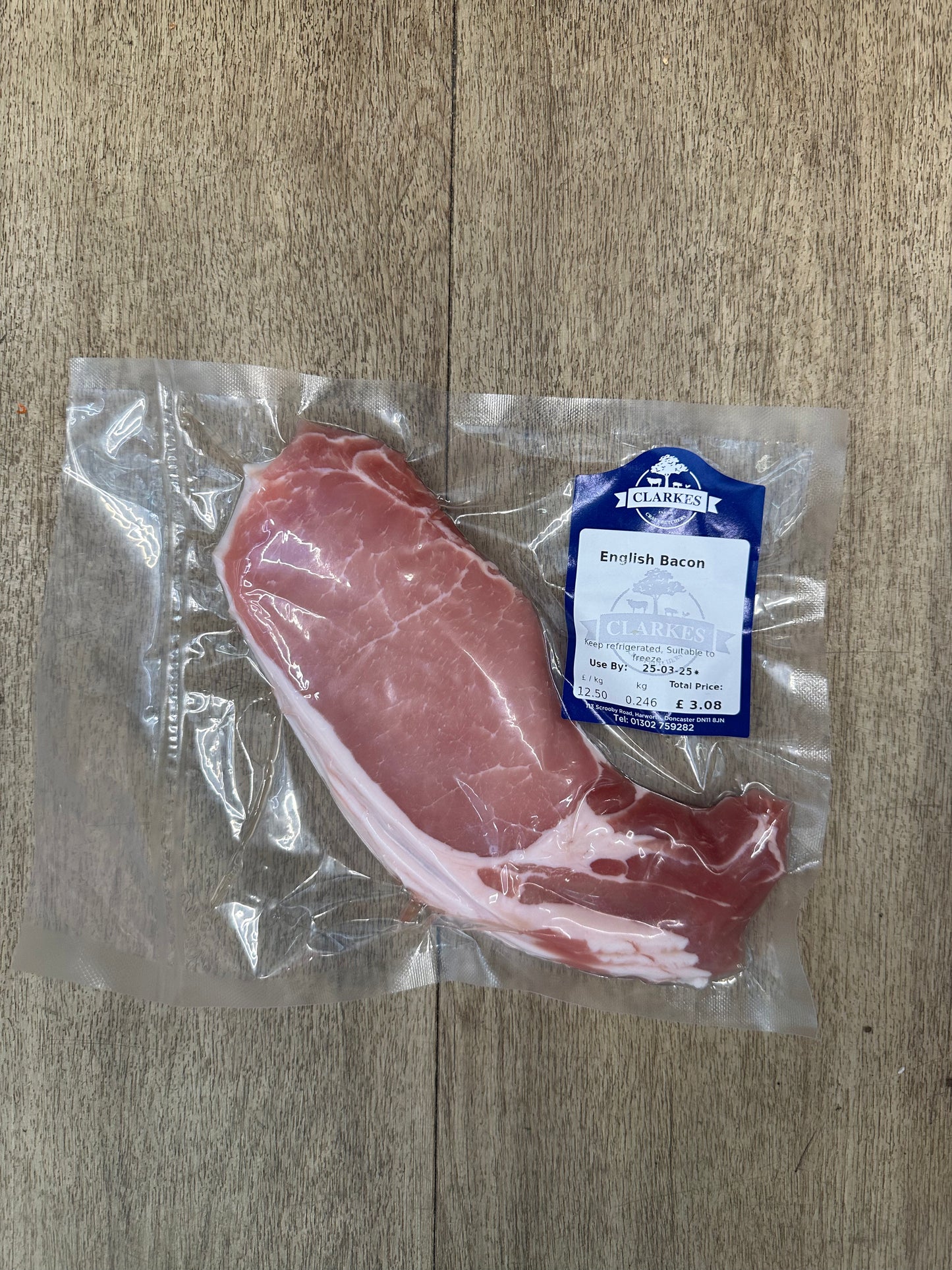Clarkes Butchers English Bacon