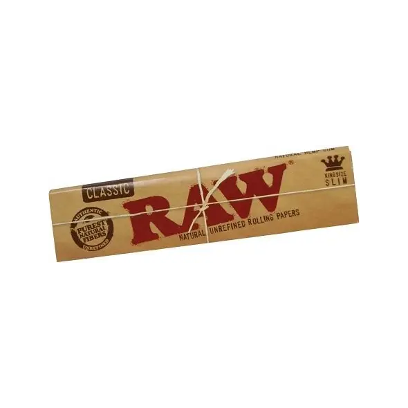 RAW Classic Connoisseur King Size Slim Rolling Papers & Tips