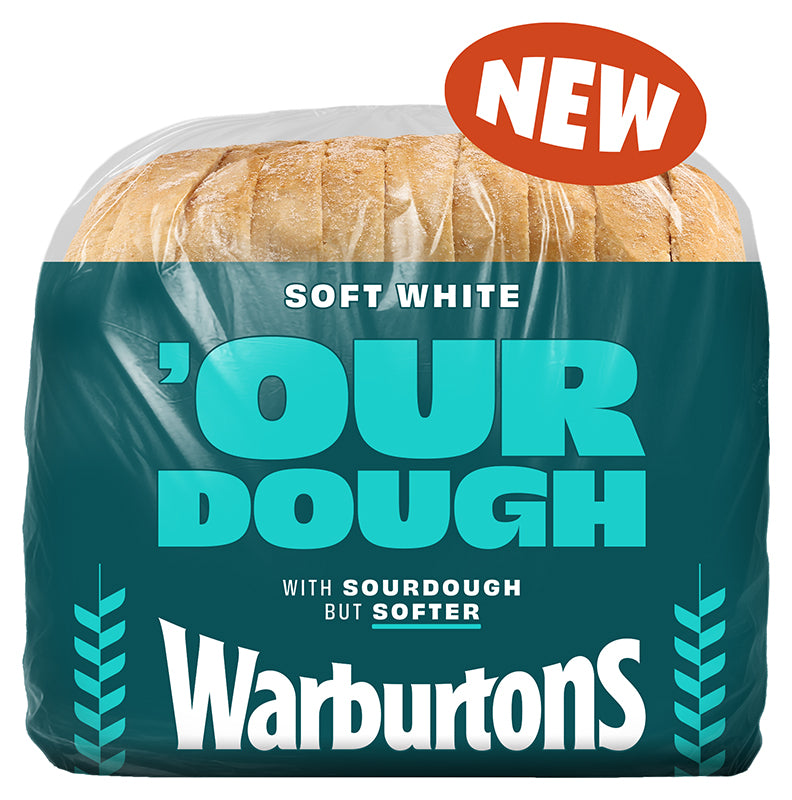 Warburtons "OurDough" 400g White with Sourdough