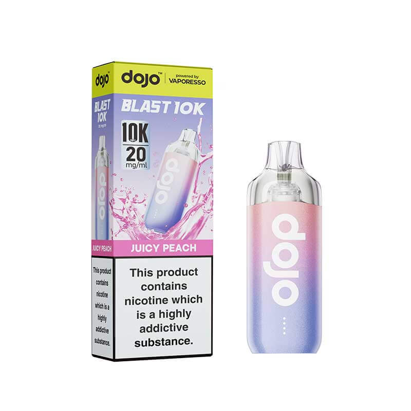 DOJO 10K Prefilled Pod Vape Kit Juicy Peach