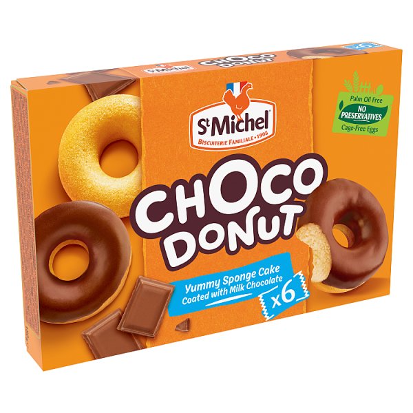 St Michel 6 Choco Donut 180g