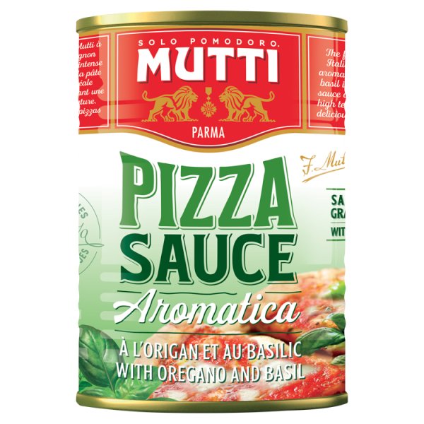 Mutti Pizza Sauce Aromatica with Oregano and Basil 400g