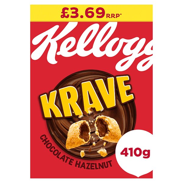 Kellogg's Krave Chocolate Hazelnut Flavour 410g