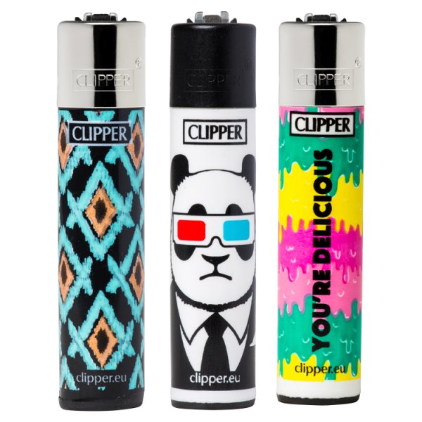 Clipper Mixed Design Lighter