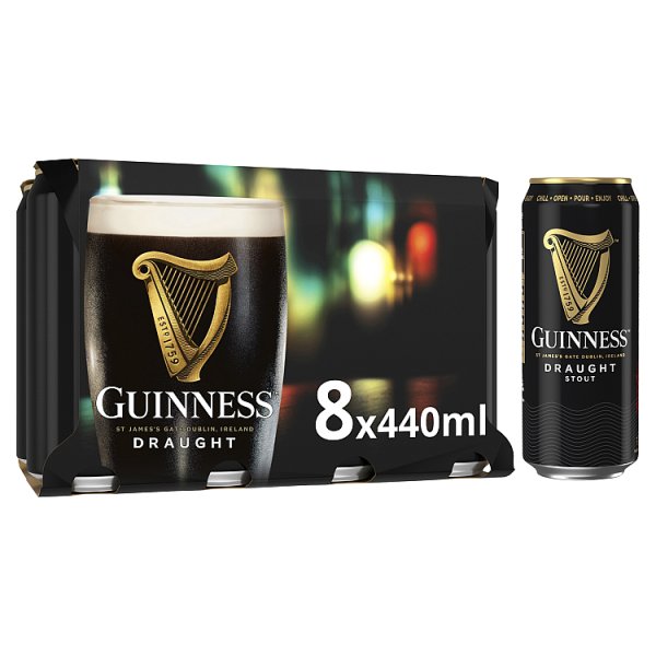 Guinness Draught 8x440ml