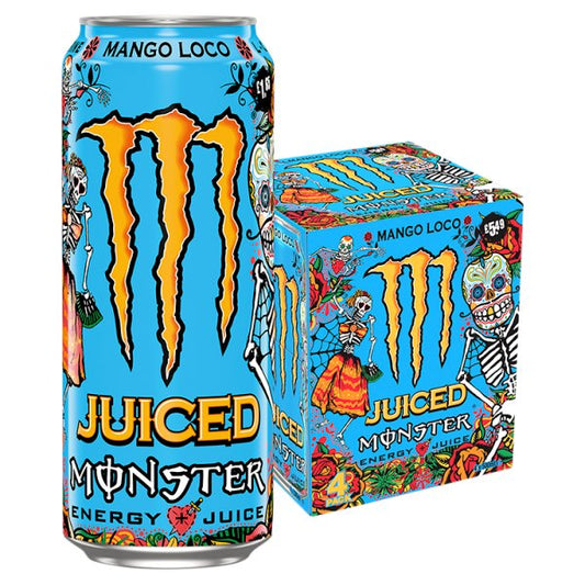 Monster Energy Drink Mango Loco 4x500ml