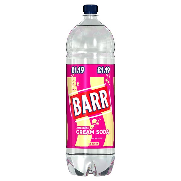 Barr American Cream Soda 2L