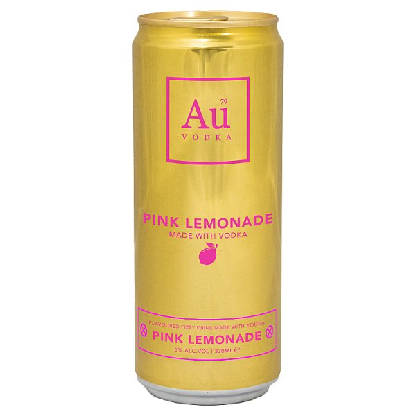 Au Vodka Pink Lemonade 330ml