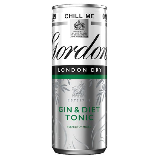 Gordon's Gin & Diet Tonic 250ml