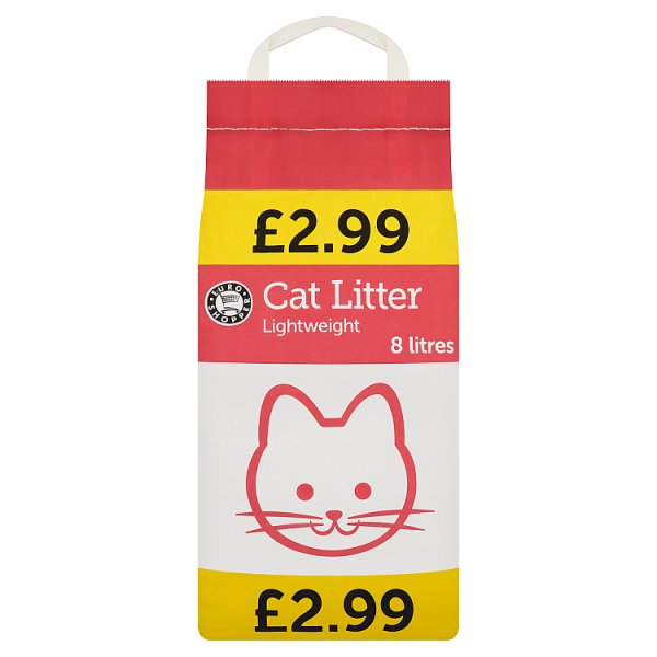 Euro Shopper Cat Litter Lightweight 8 Litres