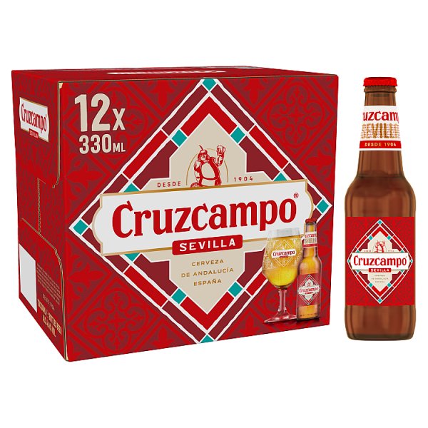 Cruzcampo Sevilla Lager 12x330ml