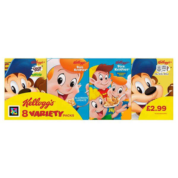 Kellogg's Variety Breakfast Cereal 8pk