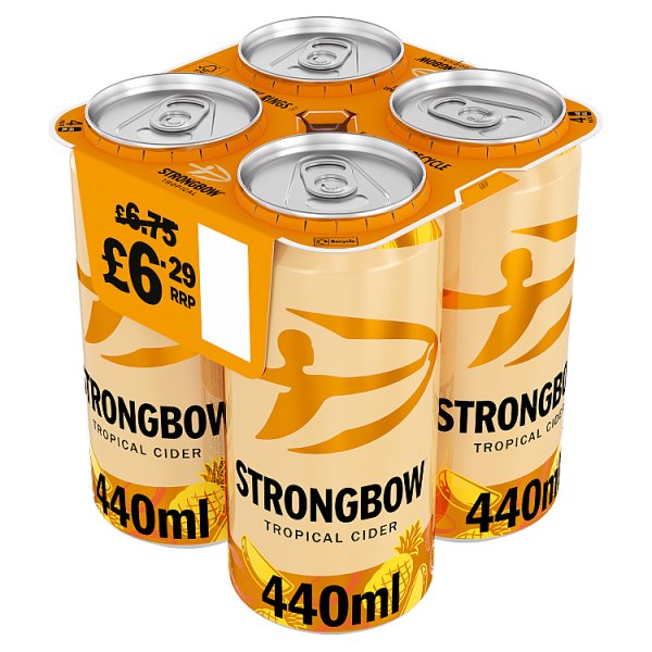 Strongbow Tropical Cider 4x440 ml