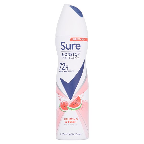 Sure Anti-perspirant Deodorant Aerosol Uplifting & Fresh 150ml