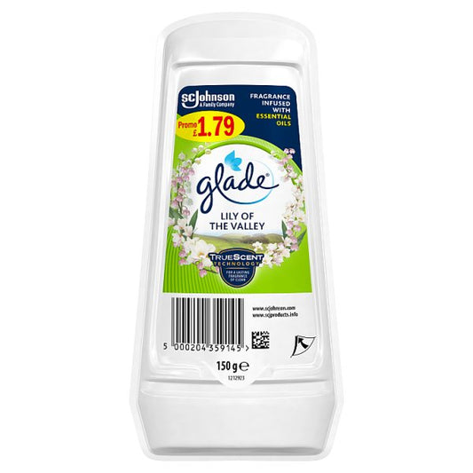 Glade Solid Gel Lily of the Valley Air Freshener 150g