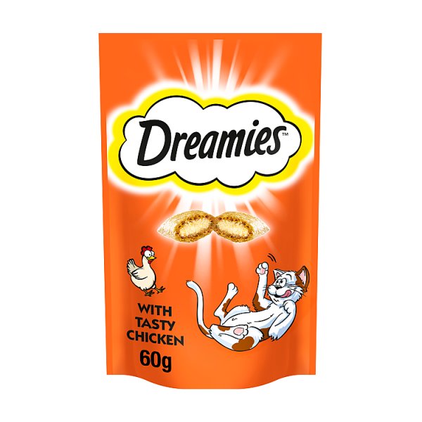 Dreamies Cat Treat Biscuits with Chicken 60g