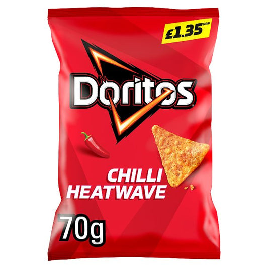 Doritos Crisps Chilli Heatwave 70g