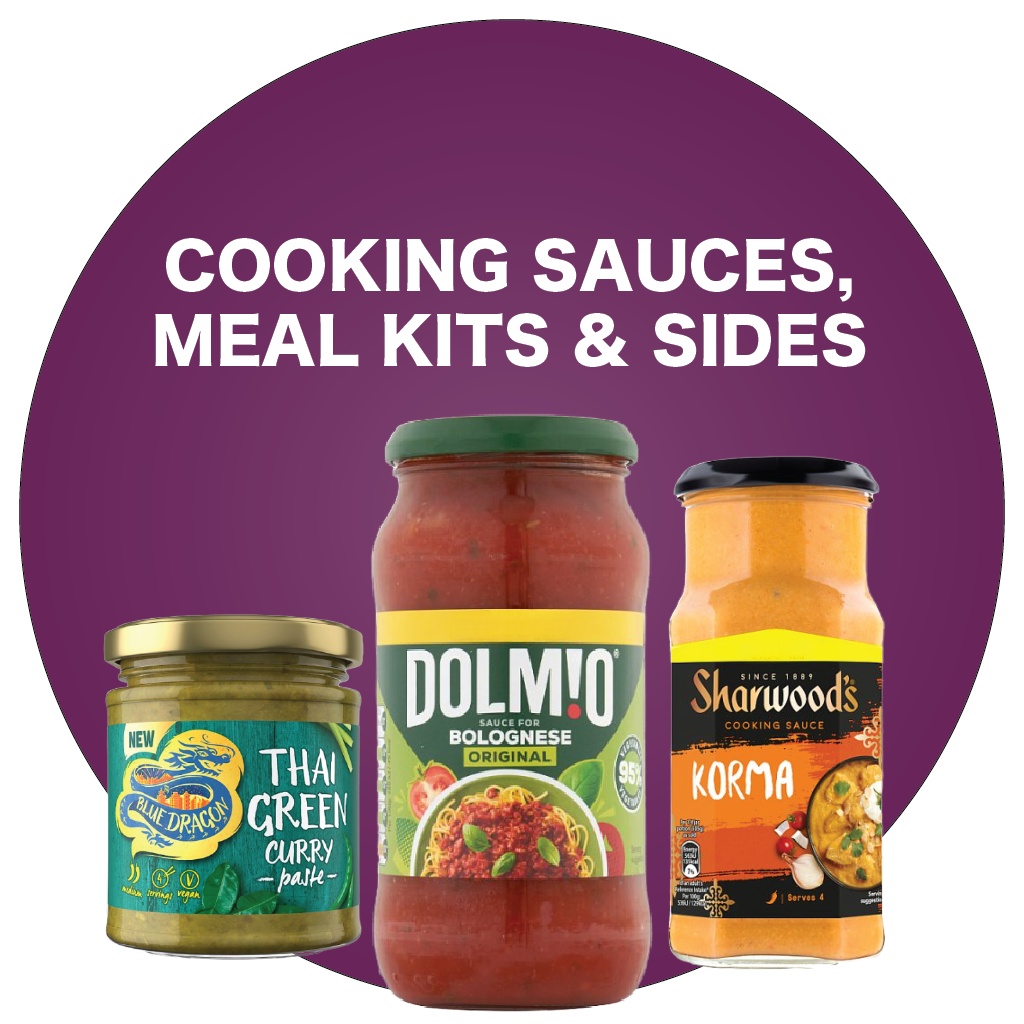 Cooking Sauces, Meal Kits & Sides