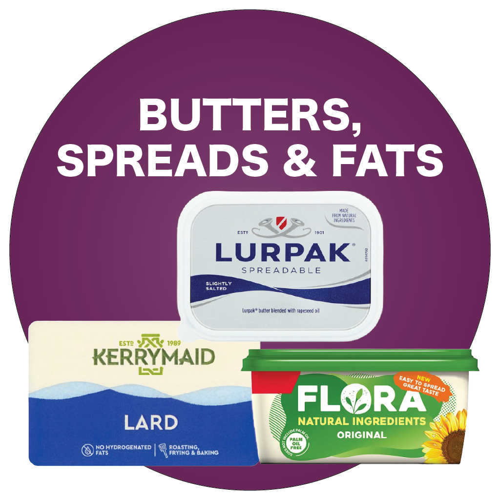 Butters, Spreads & Fats