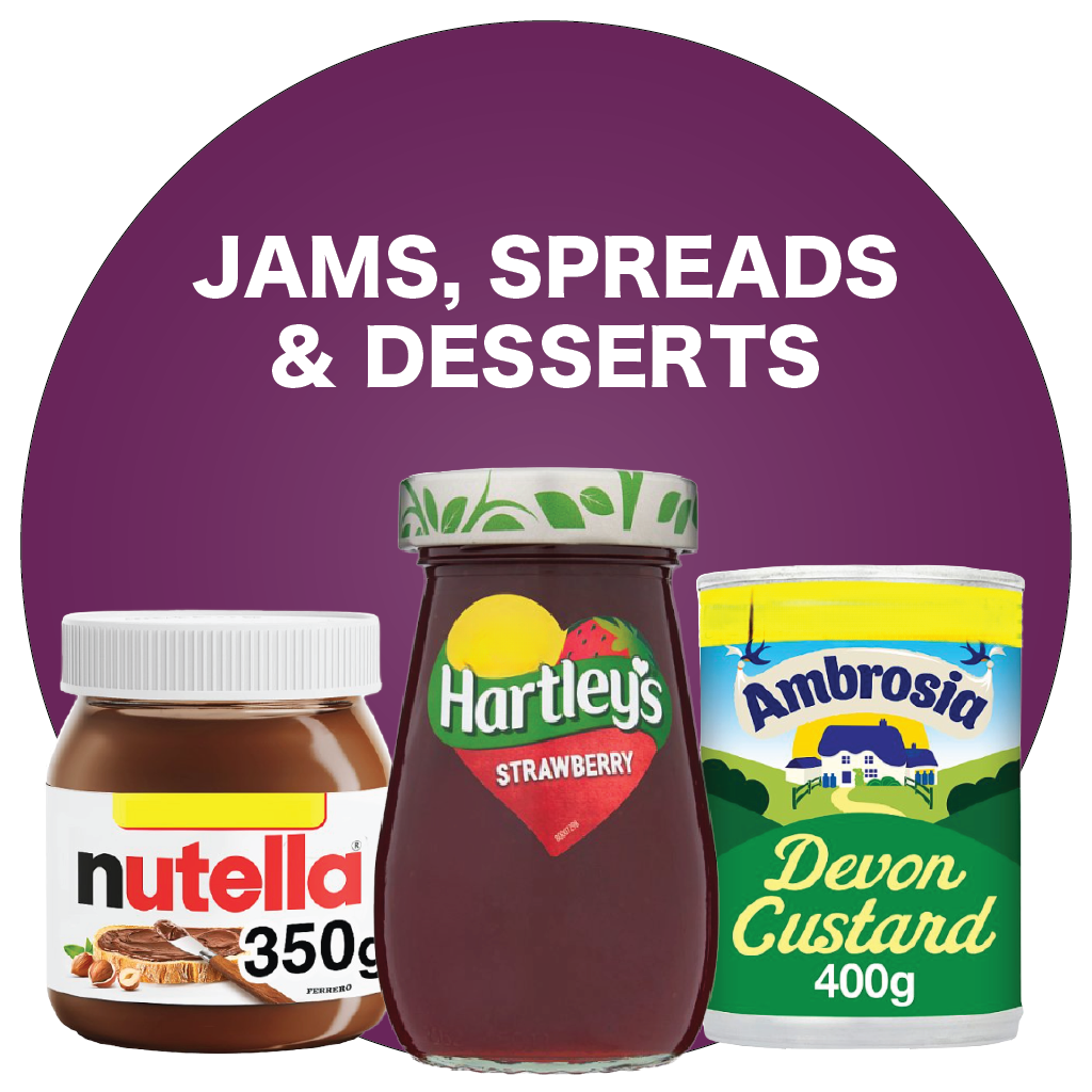 Jams, Spreads & Desserts