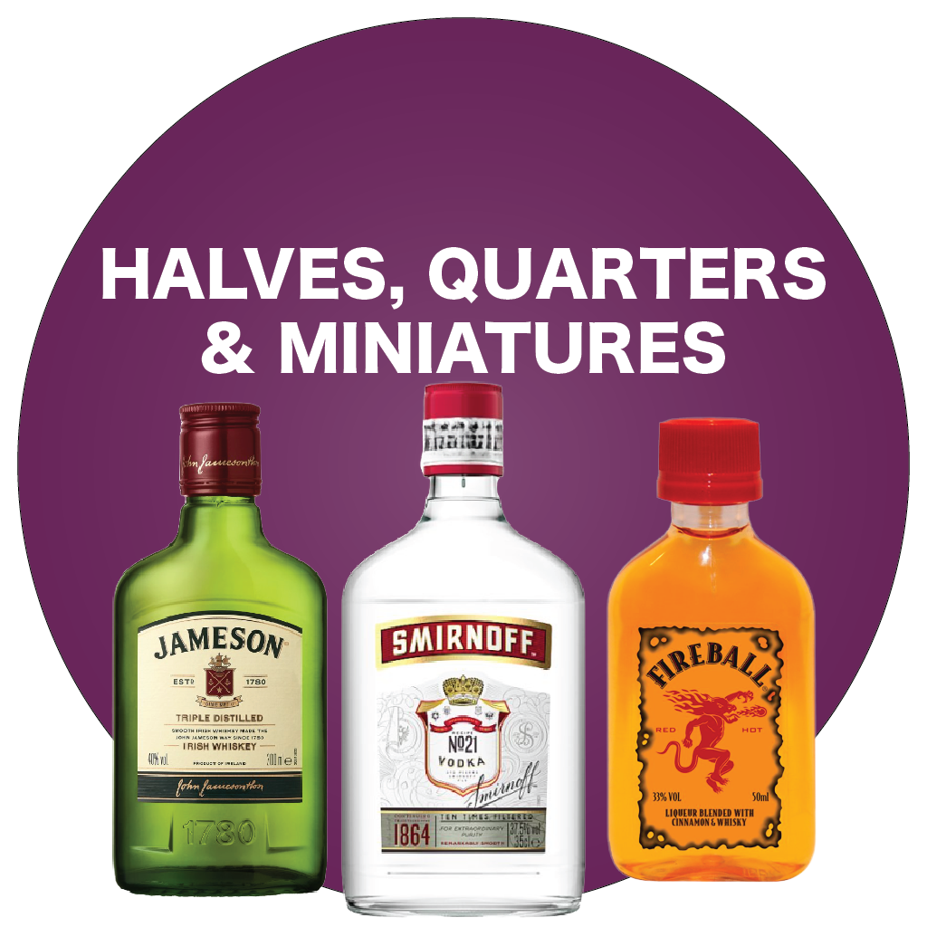 Halves, Quarters & Miniatures