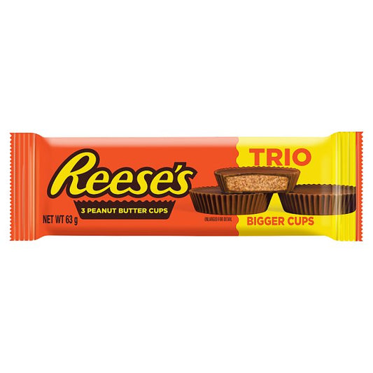 Reese's Milk Chocolate and Peanut Butter Cups Trio 63g