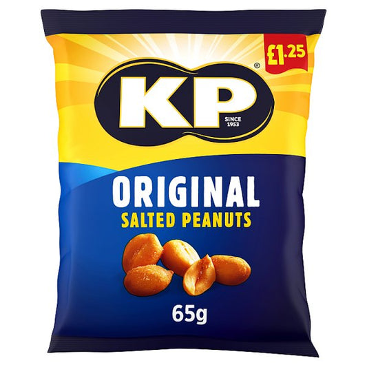 KP Original Salted Peanuts 65g