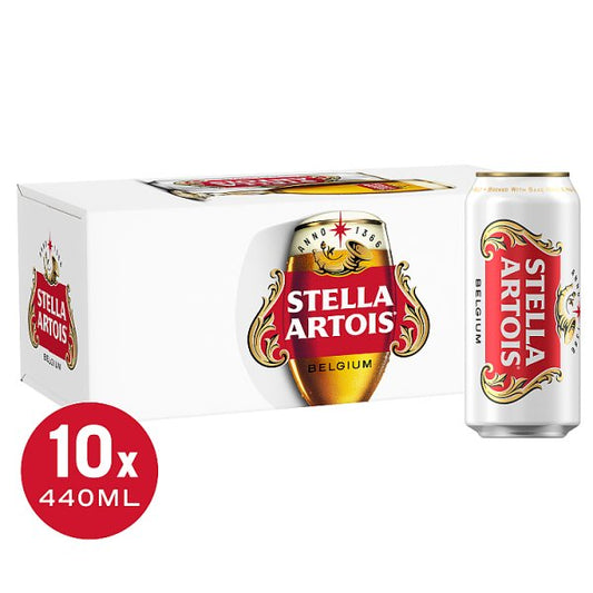 Stella Artois Premium Lager 10x440ml