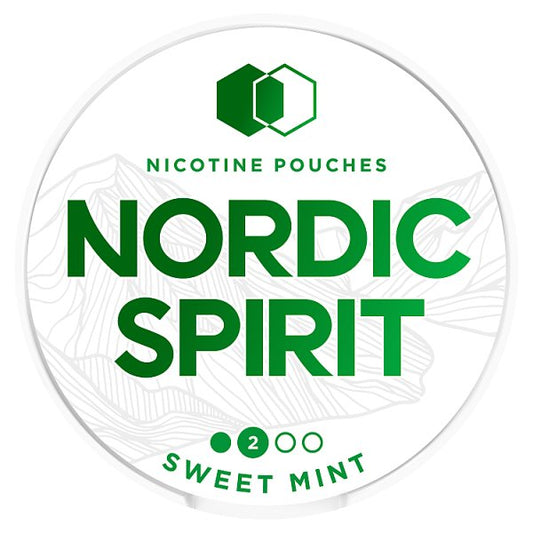 Nordic Spirit Sweet Mint Regular Nicotine Pouches 6mg