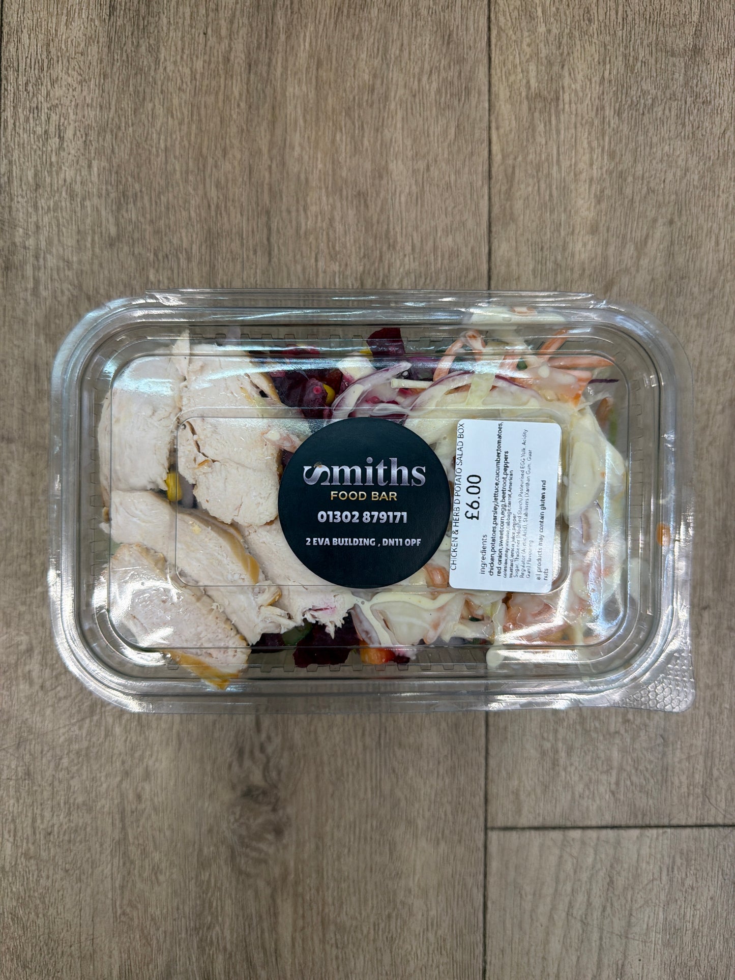 Smiths Food Bar Chicken & Herb’d Potato Salad Box