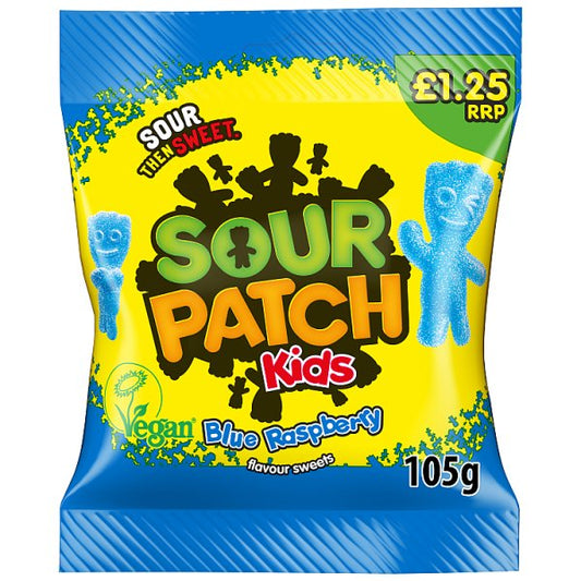 Sour Patch Kids Blue Raspberry Sweet Bag 105g