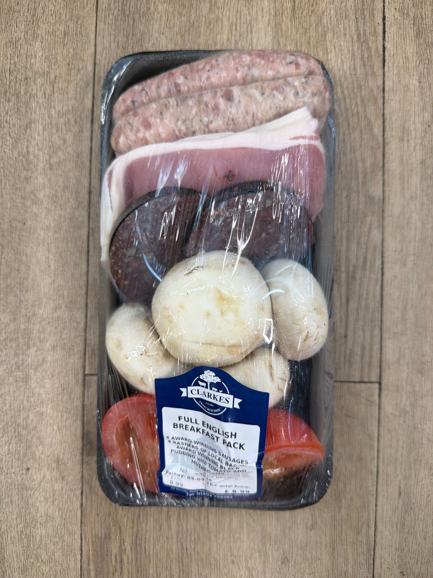Clarkes Butchers Full English Breakfast Pack