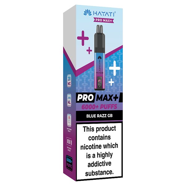 Hayati Pro Max+ Kit Blue Razz GB 6k