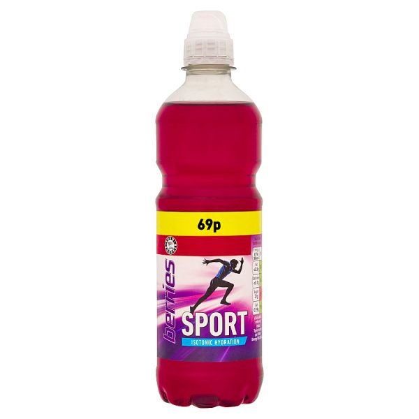 Euro Shopper Sport Isotonic Hydration Berries 500ml