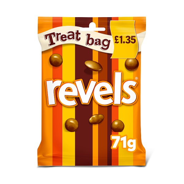 Revels Milk Chocolate Treat Bag 71g