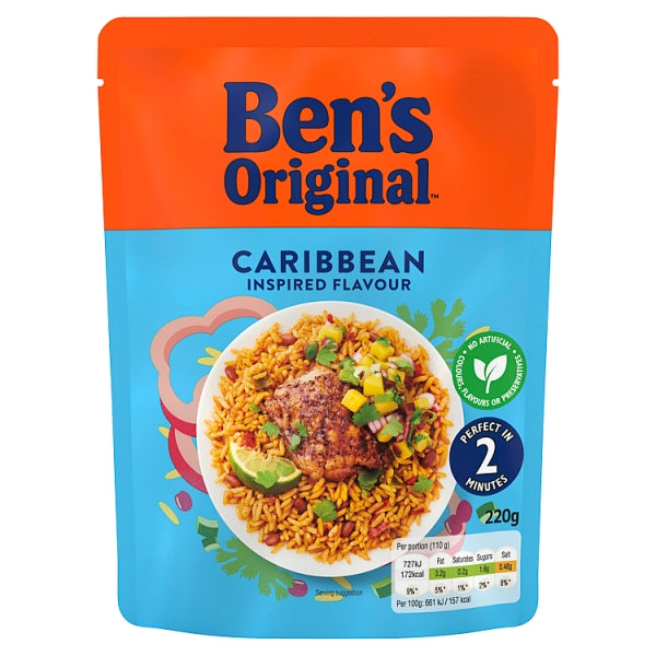 Bens Original Caribbean Rice 220g