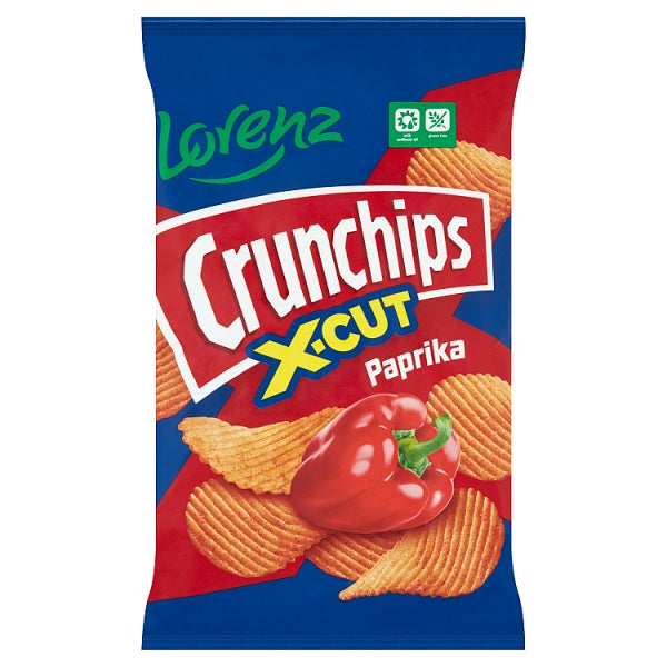 Lorenz Crunchips Xcut Paprika 75g