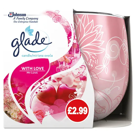 Glade Candle With Love 108g
