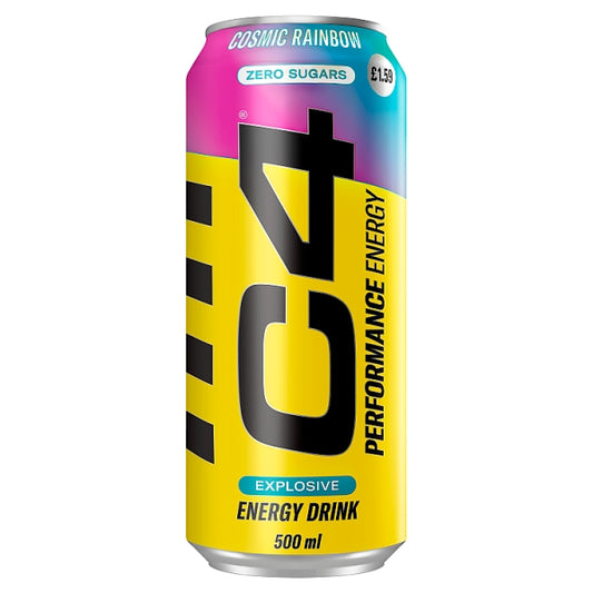 C4 Energy Cosmic Rainbow 500ml