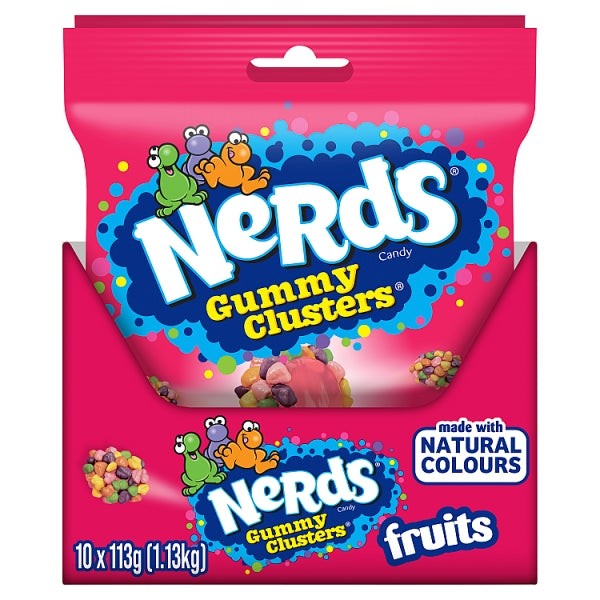 Nerds Gummy Clusters Share Bag Fruits 113g