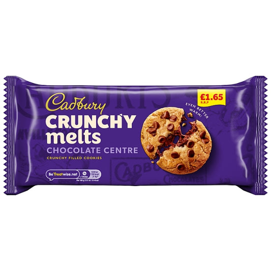 Cadburys Crunchy Melts Choc Centre 156g