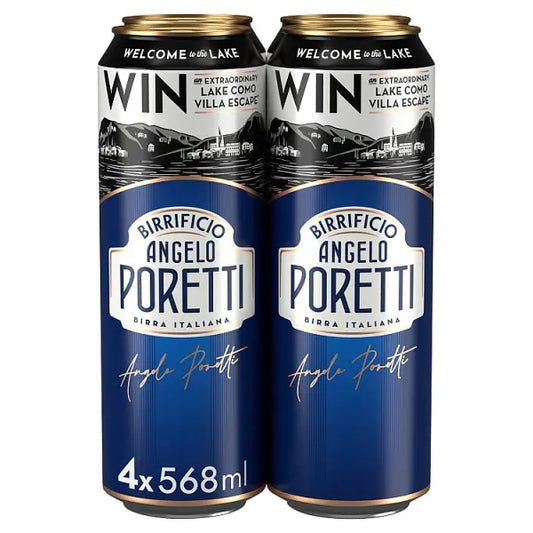 Angelo Poretti 4x568ml Can 4.8% (Pint)