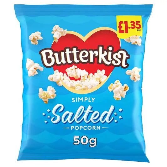 Butterkist Simply Salted Popcorn 50g