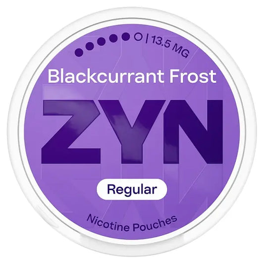 ZYN Regular Blackcurrant Frost Nicotine Pouches 13.5mg