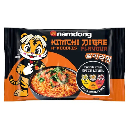Namdong Kimchi Block Korean Noodles 120g