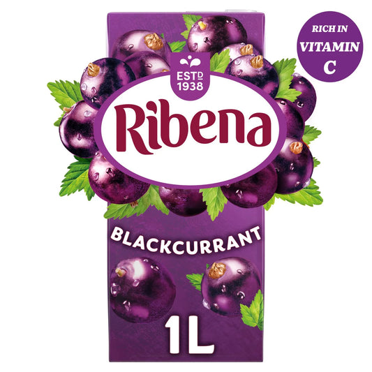 Ribena Blackcurrant Juice Drink 1L Carton