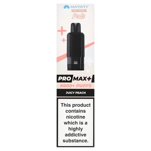 Hayati Pro Max+ Pod Juicy Peach 6k (Refill)