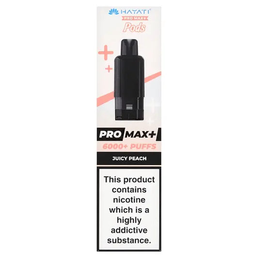 Hayati Pro Max+ Pod Juicy Peach 6k (Refill)
