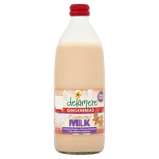 Delamere Sterilised Glass Gingerbread Milk 500ml